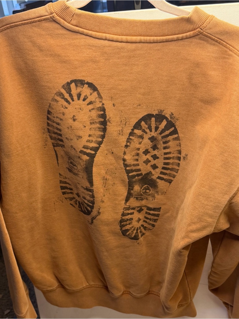 Timberland Men's Crewneck Sweatshirt - Caramel Brown
